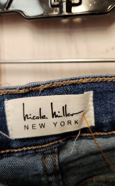 Nicole Miller Women's Size 31 (11-12) Blue Jeans Soho High Rise Ankle Slim