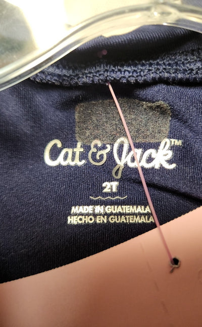 Cat & Jack Boy's Size 2 Navy Swim Set