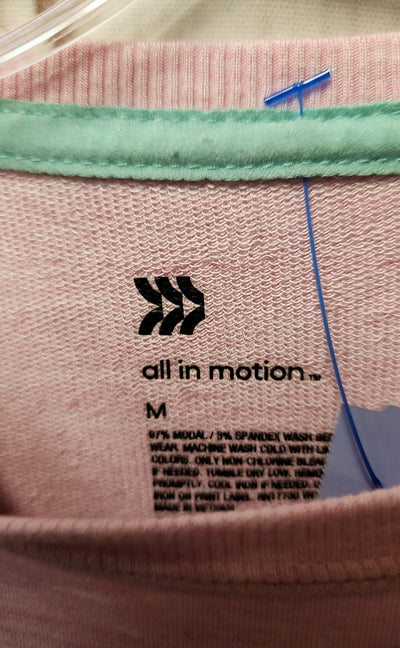 All in Motion Girl's Size 8/10 Pink Shirt