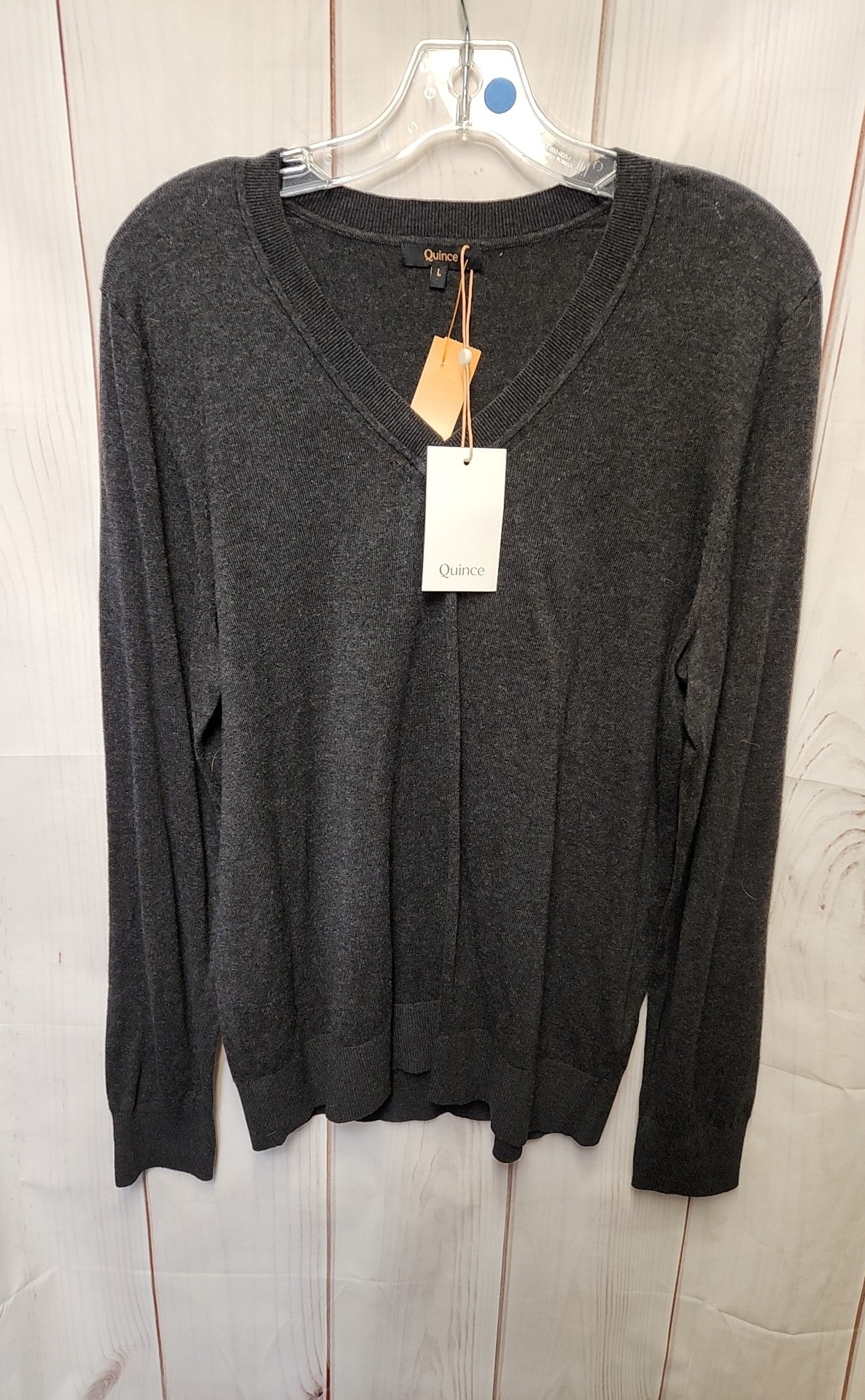 NWT Quince Women's Size L Gray Sweater