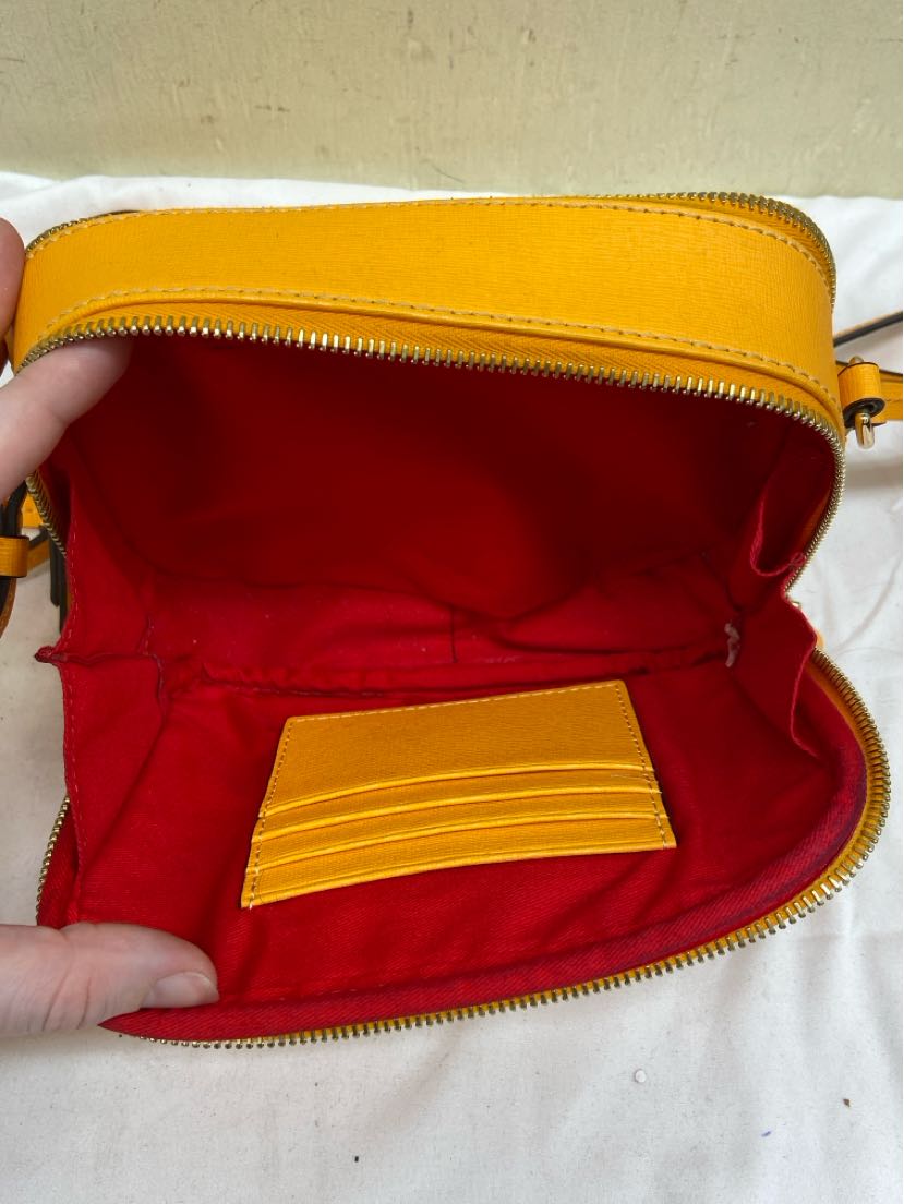 Dooney & Bourke Orange Leather Purse Bag