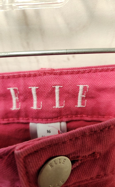 Elle Women's Size 33 (15-16) Pink Jeans