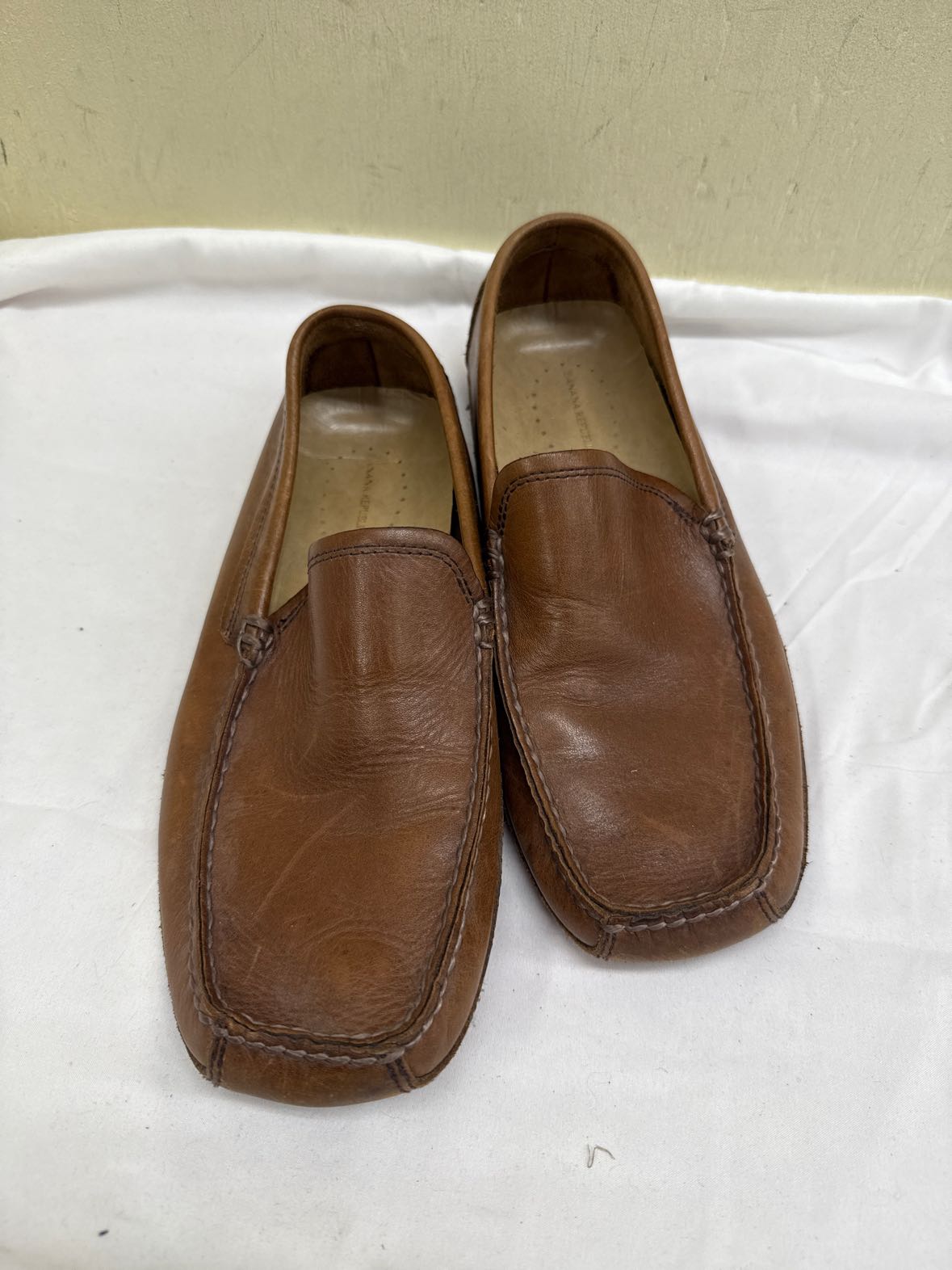 Banana Republic Men's Size 9 Brown Leather Shoes