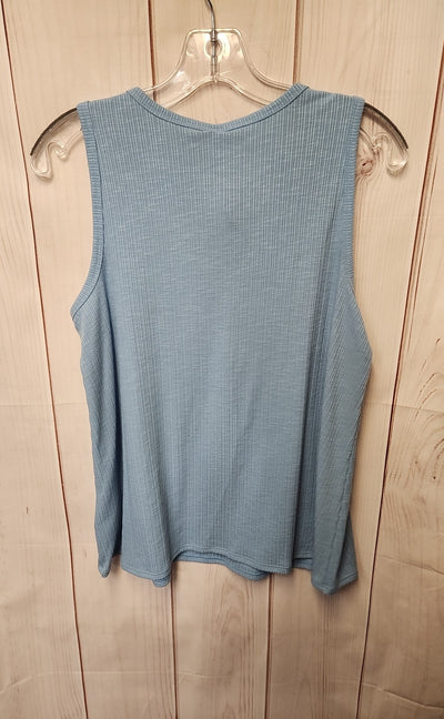 Old Navy Women's Size M Blue Sleeveless Top