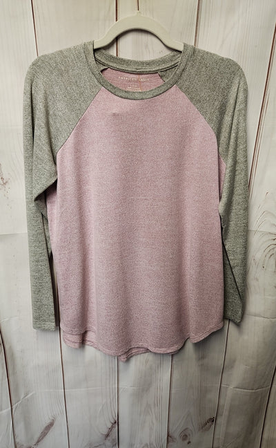 American Eagle Women's Size S Pink Long Sleeve Top