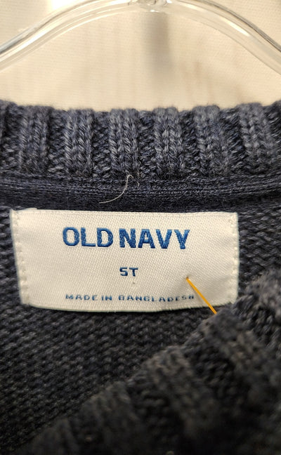 Old Navy Boy's Size 5 Navy Sweater