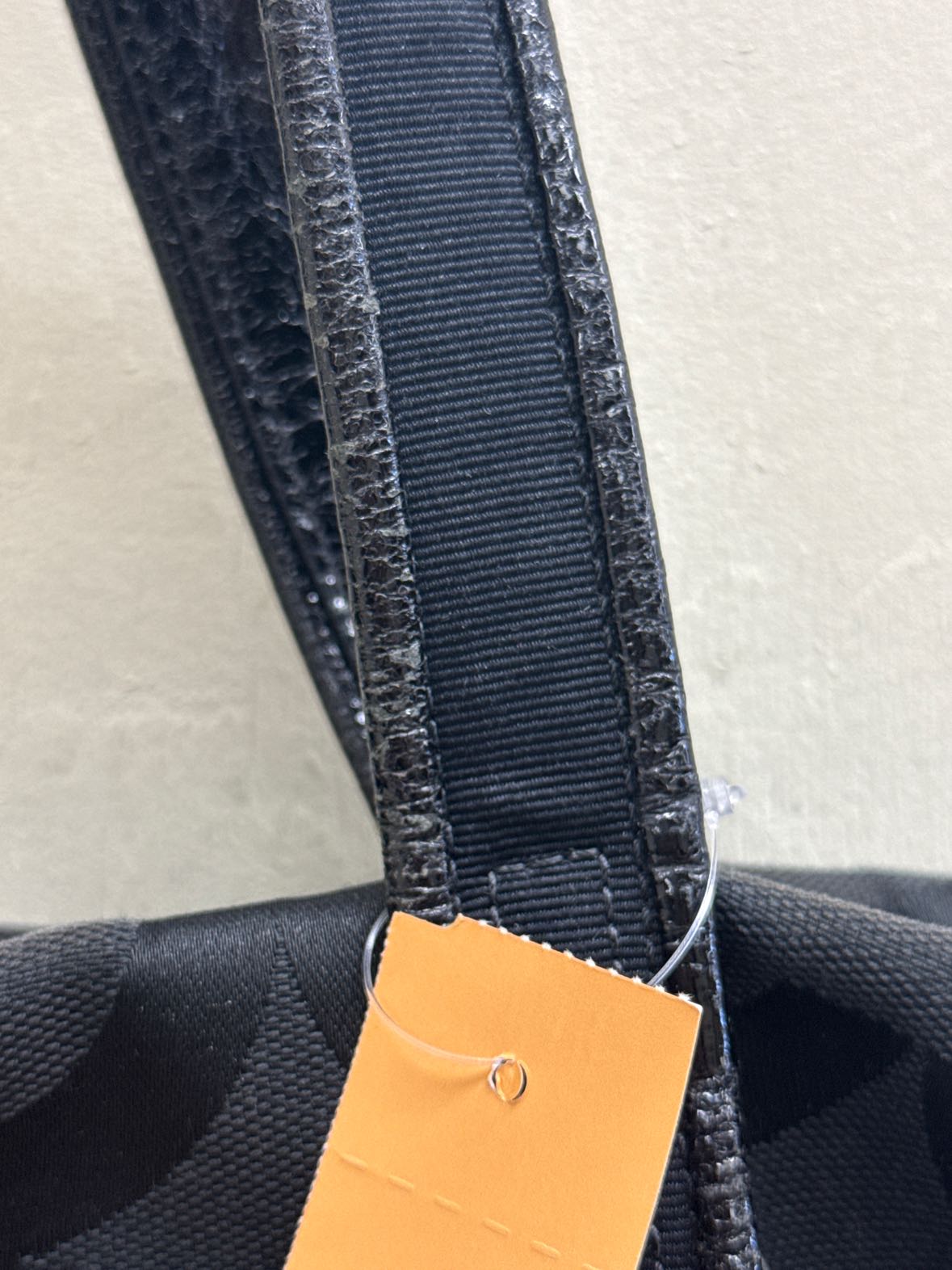 Coach 12836 Poppy OP Art Glam Black Shoulder/Tote Bag AS IS - wear