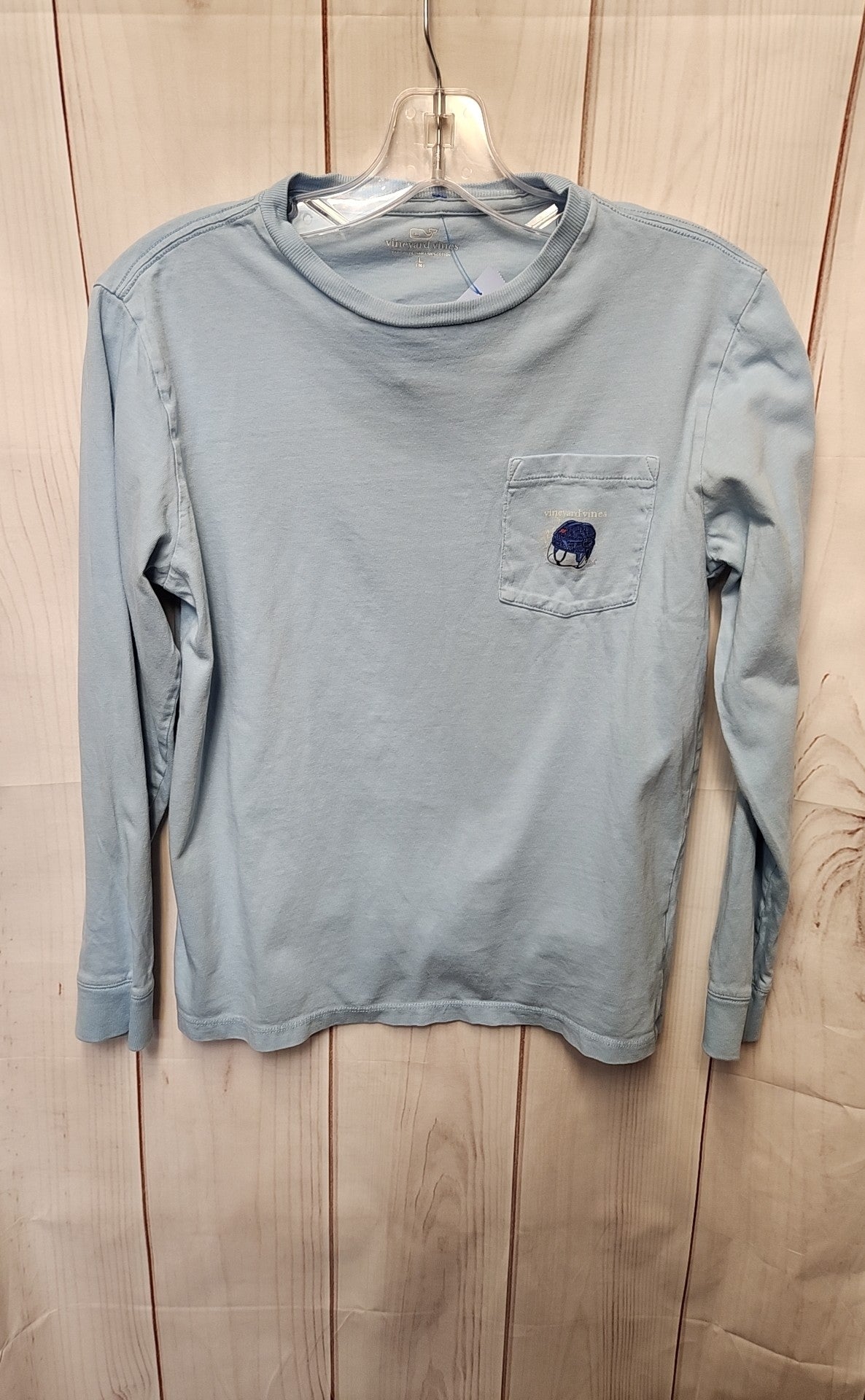 Vineyard Vines Boy's Size 16 Blue Shirt