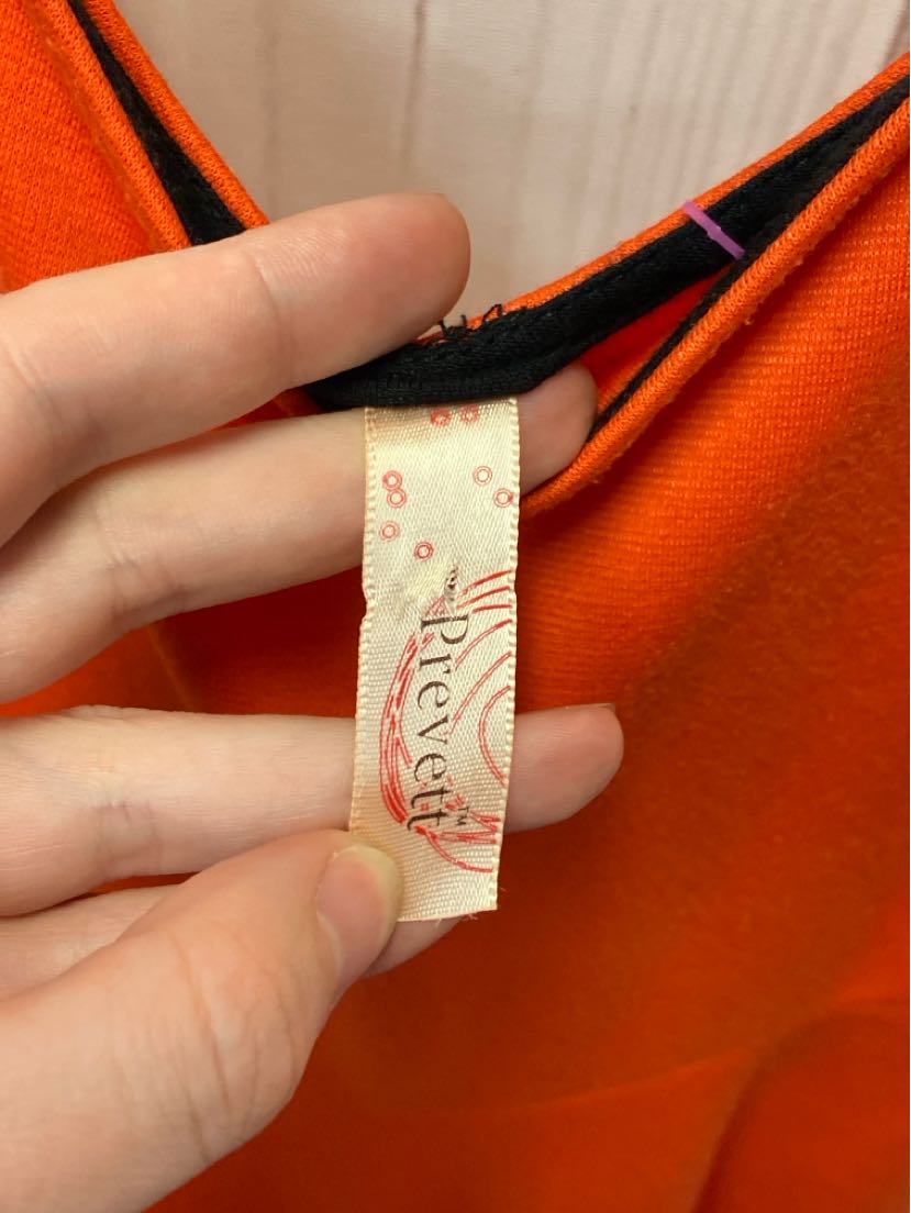 Prevett Women's Size S Orange Dress