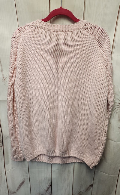 Simply Couture Women's Size 2X Pink Sweater