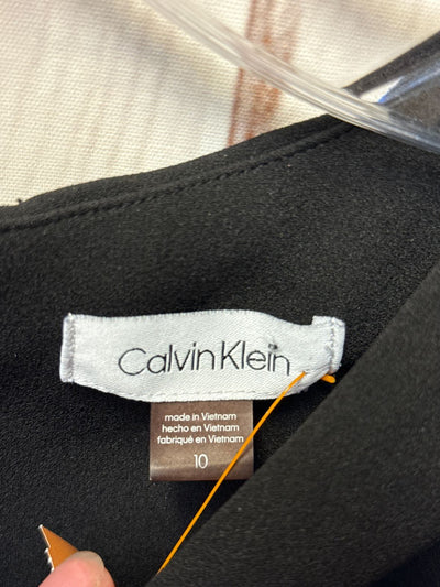 Calvin Klein Women's Size 10 Black Dress