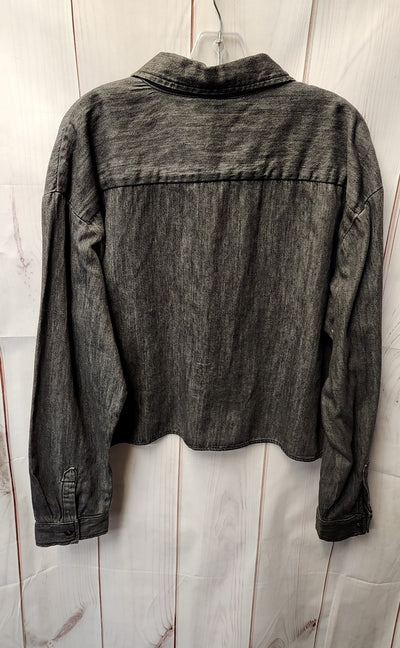 NWT Ana Women's Size XL Gray Long Sleeve Top