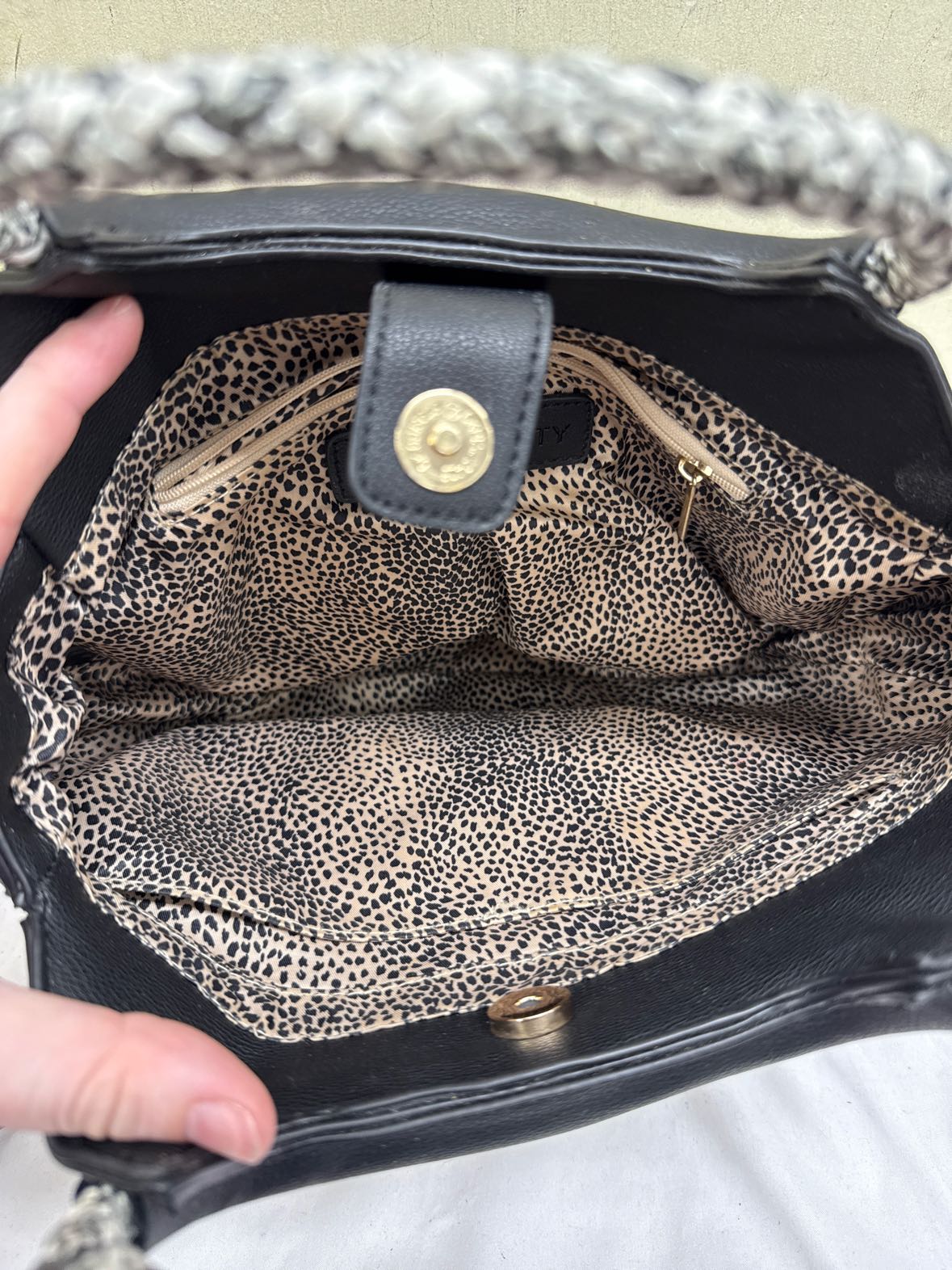 Sole Society Black Purse Bag