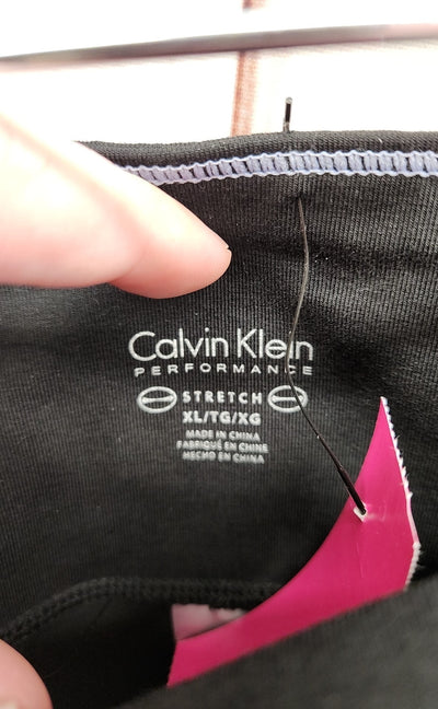 Calvin Klein Women's Size XL Black Leggings