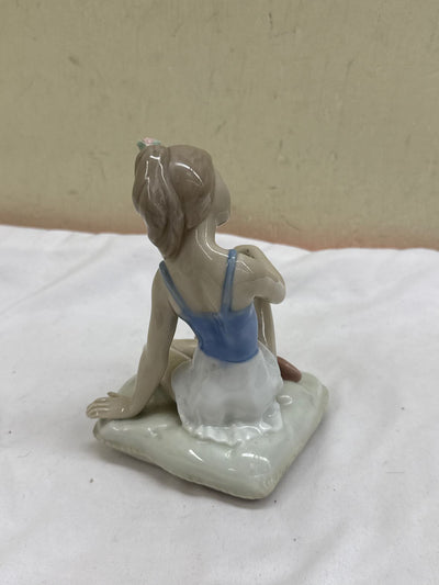 Casada Porcelain Seated Ballerina Figurine