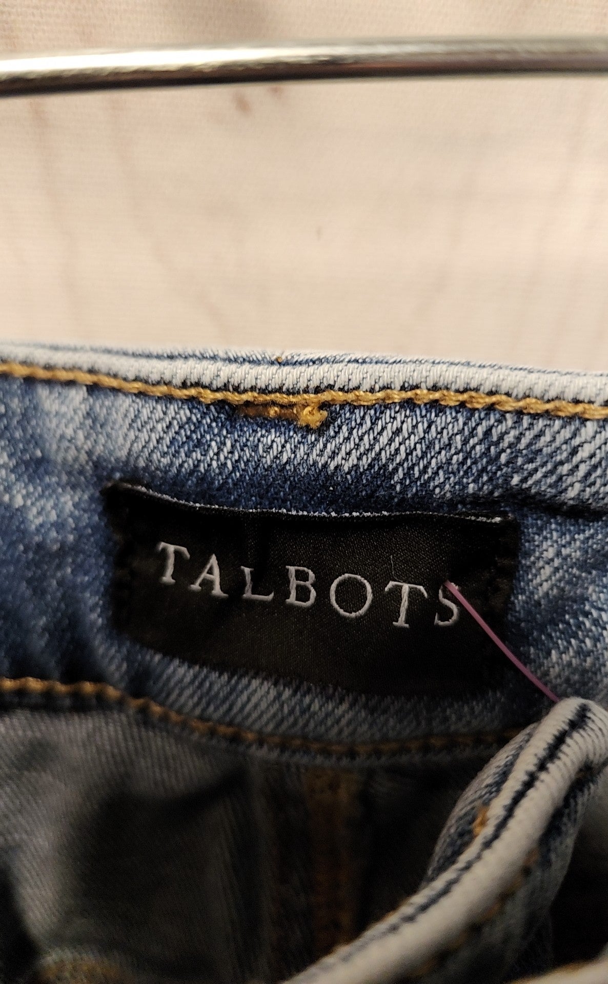Talbots Women's Size 34 (18/1X) Blue Jeans High Waist Relaxed Jean
