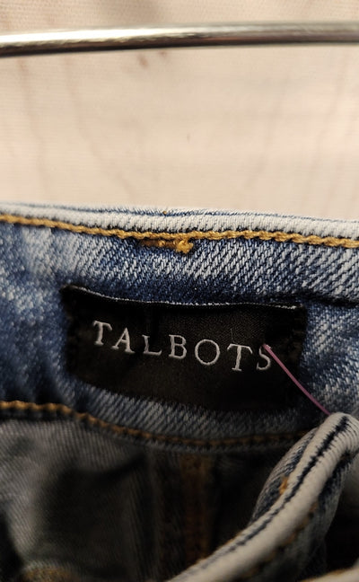Talbots Women's Size 34 (18/1X) Blue Jeans High Waist Relaxed Jean