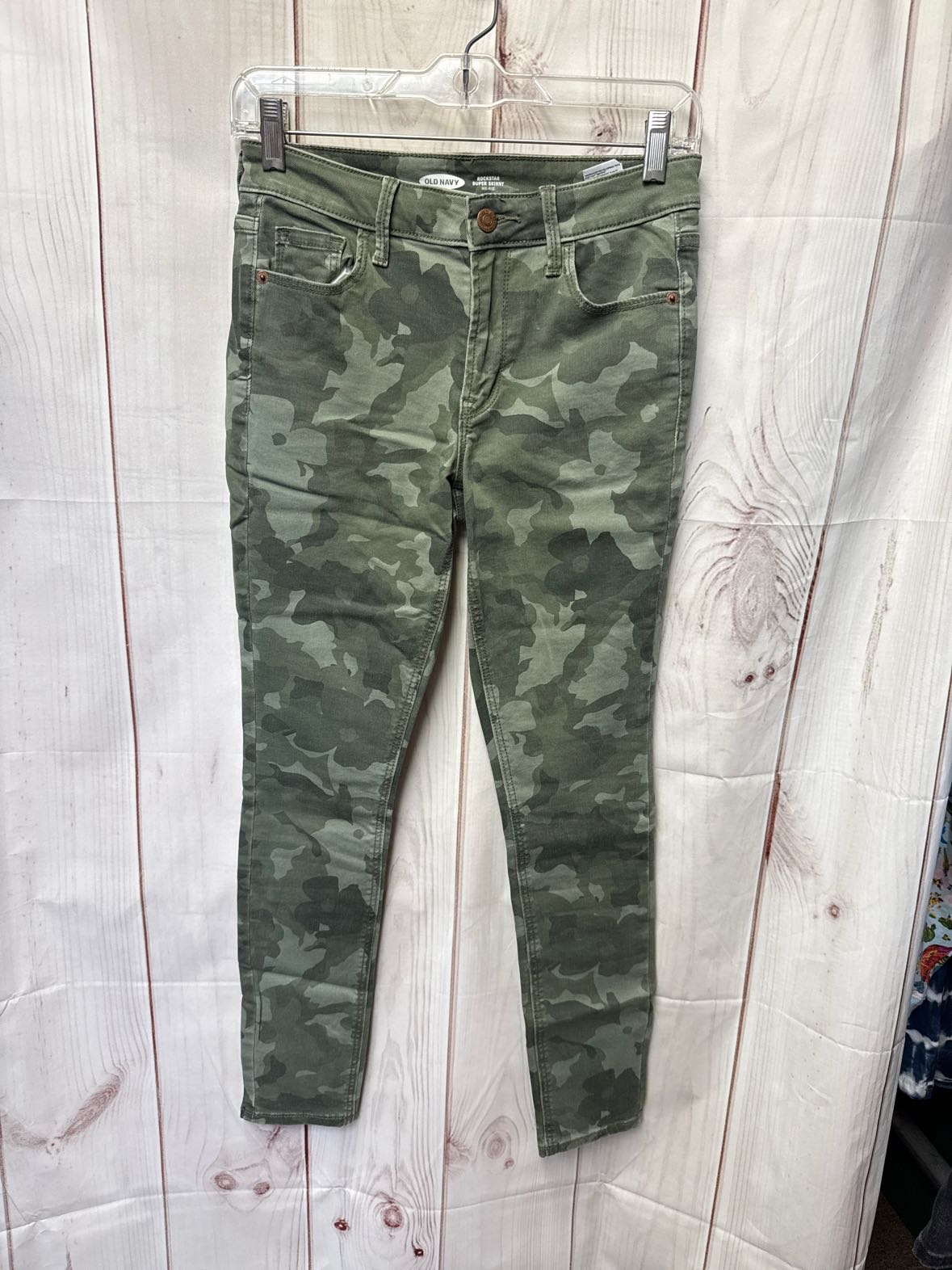 Old Navy Women's Size 2 Green Camo Pants