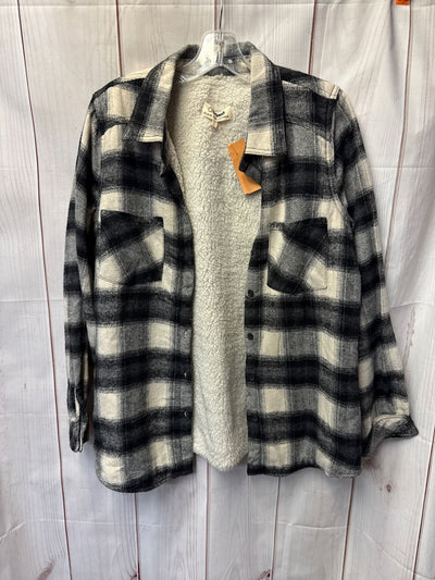 Sonoma Women's Size L Black & White Jacket