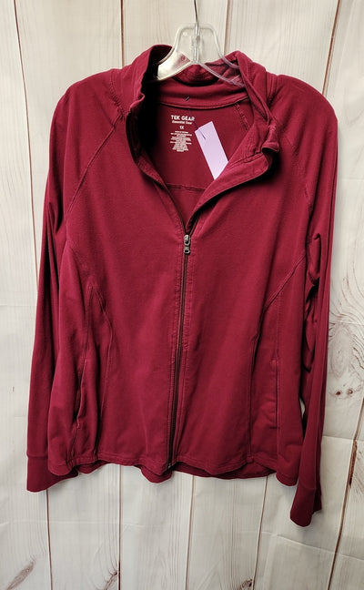 Tek Gear Women's Size 1X Pink Jacket
