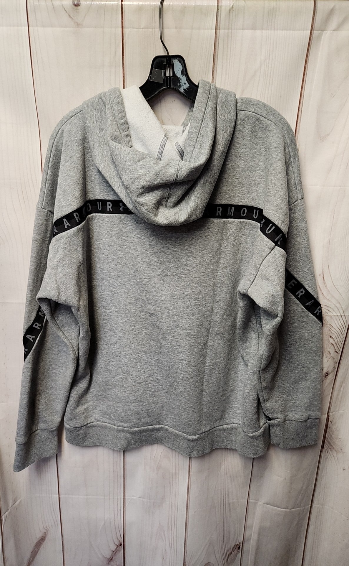 Under Armour Men's Size M Gray Hooded Sweatshirt