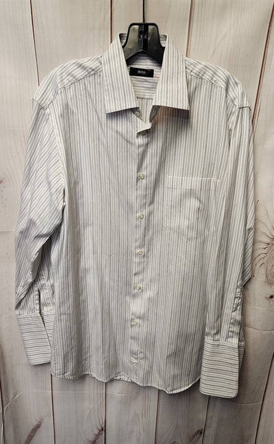 Boss Men's Size M White Shirt