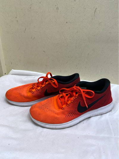 Nike Men's Size 9-1/2 Orange Sneakers