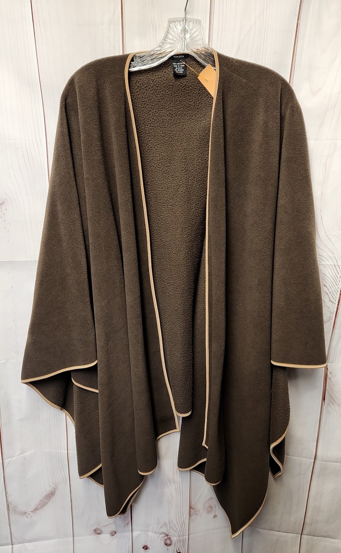 Sandra Women's Size One Size Brown Poncho