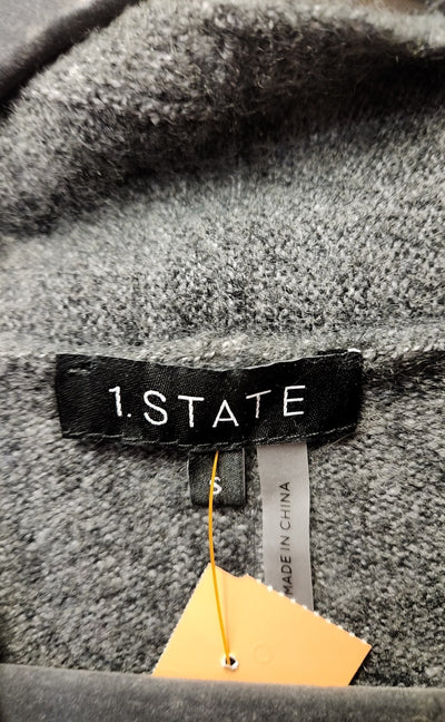 1. State Women's Size S Gray Sweater