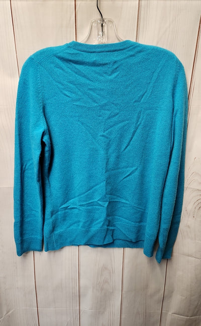 Cashmere Boutique Women's Size S Blue Cashmere Sweater
