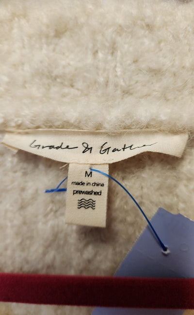 Grade N Gather Women's Size M White Sweater