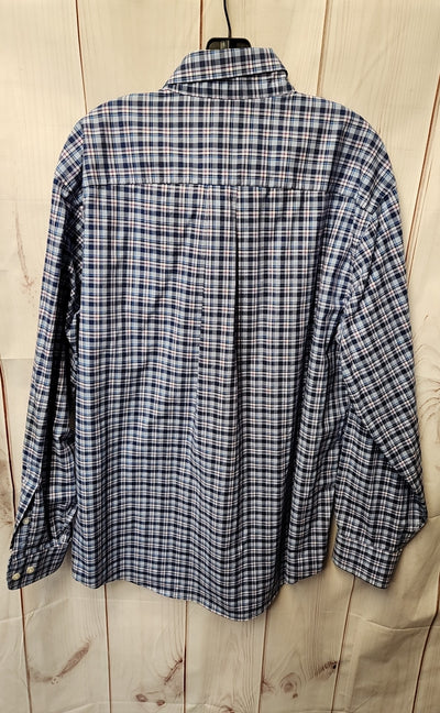 Jos A Bank Men's Size L Blue Shirt