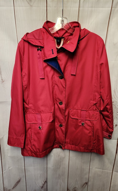 Lands End Women's Size M Petite Pink Jacket