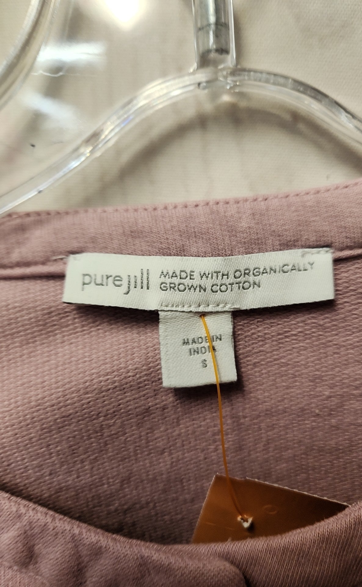 Pure Jill Women's Size S Pink Long Sleeve Top