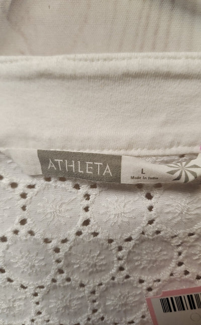 Athleta Women's Size L White Cover-Up