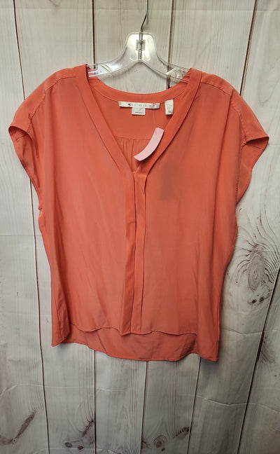 Max Studio Women's Size XL Pink Short Sleeve Top