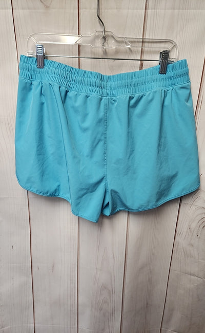 90 Degree Women's Size XL Blue Active Shorts