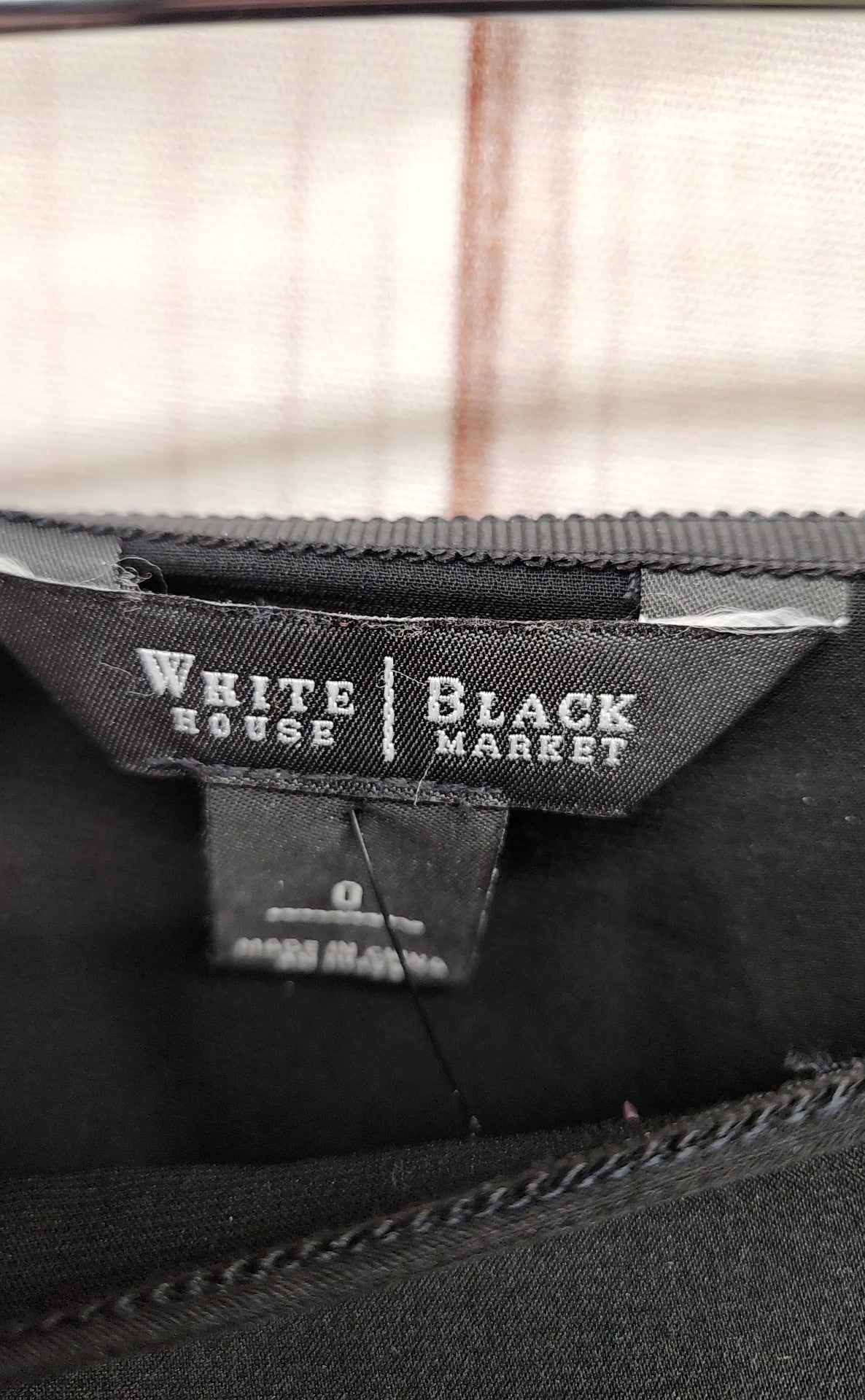 White House Black Market Women's Size 0 Black Skirt