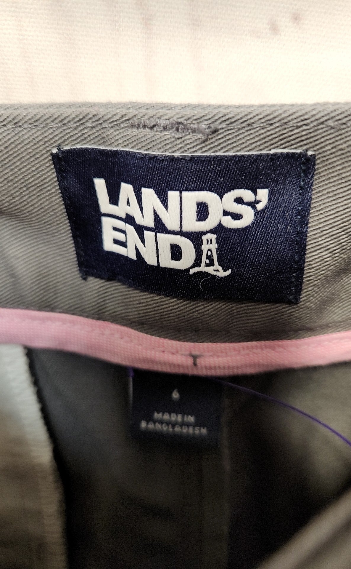 Lands End Women's Size 6 Gray Shorts
