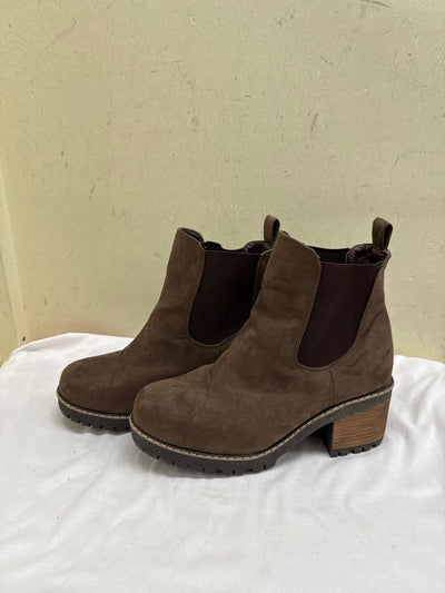 Rock & Candy Women's Size 11 Brown Boots Shoes