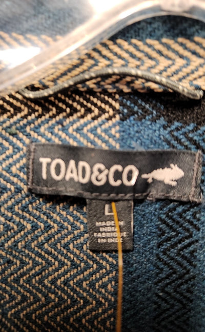 Toad & Co Men's Size L Teal Jacket