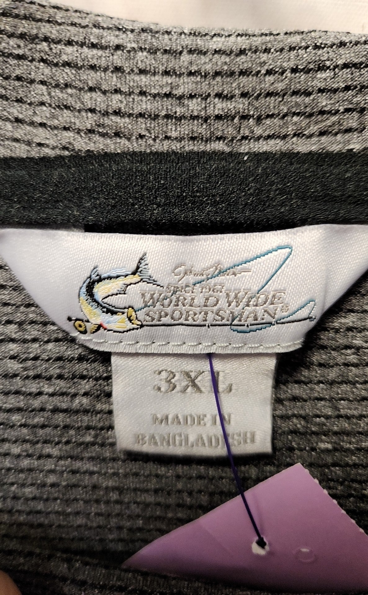 World Wide Sportsman Men's Size 3X Gray Sweatshirt