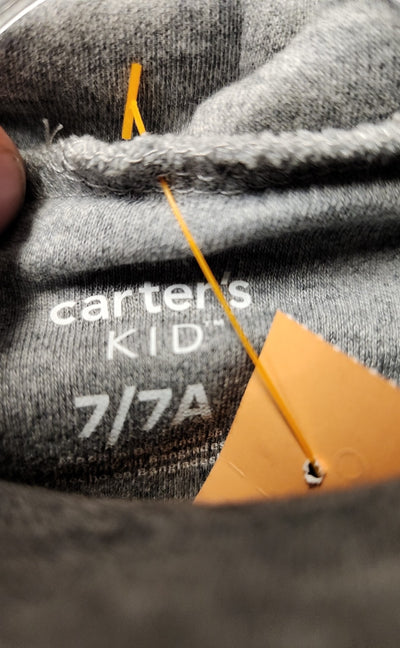 Carters Boy's Size 7 Gray Shirt