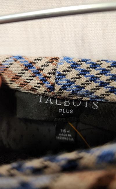 Talbots Women's Size 16 Blue Skirt