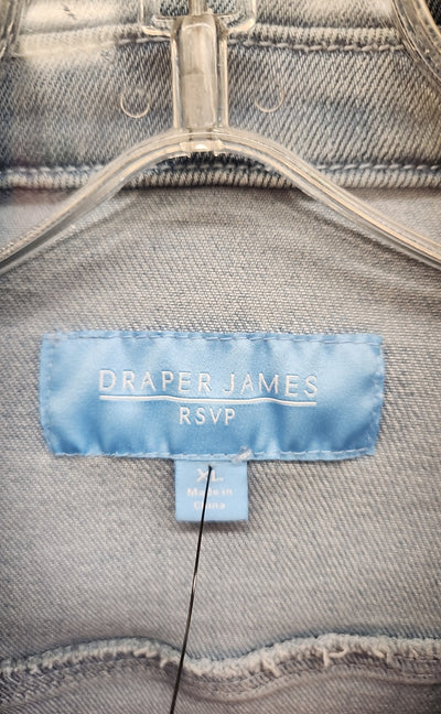 Draper James Women's Size XL Blue Jacket