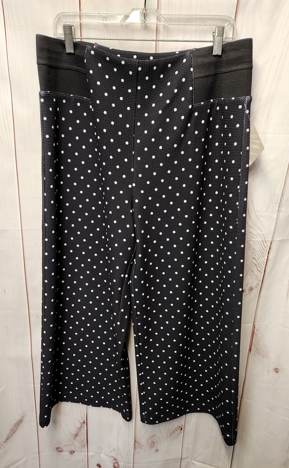 NWT Taylor Brooke Women's Size 16 Black Pants