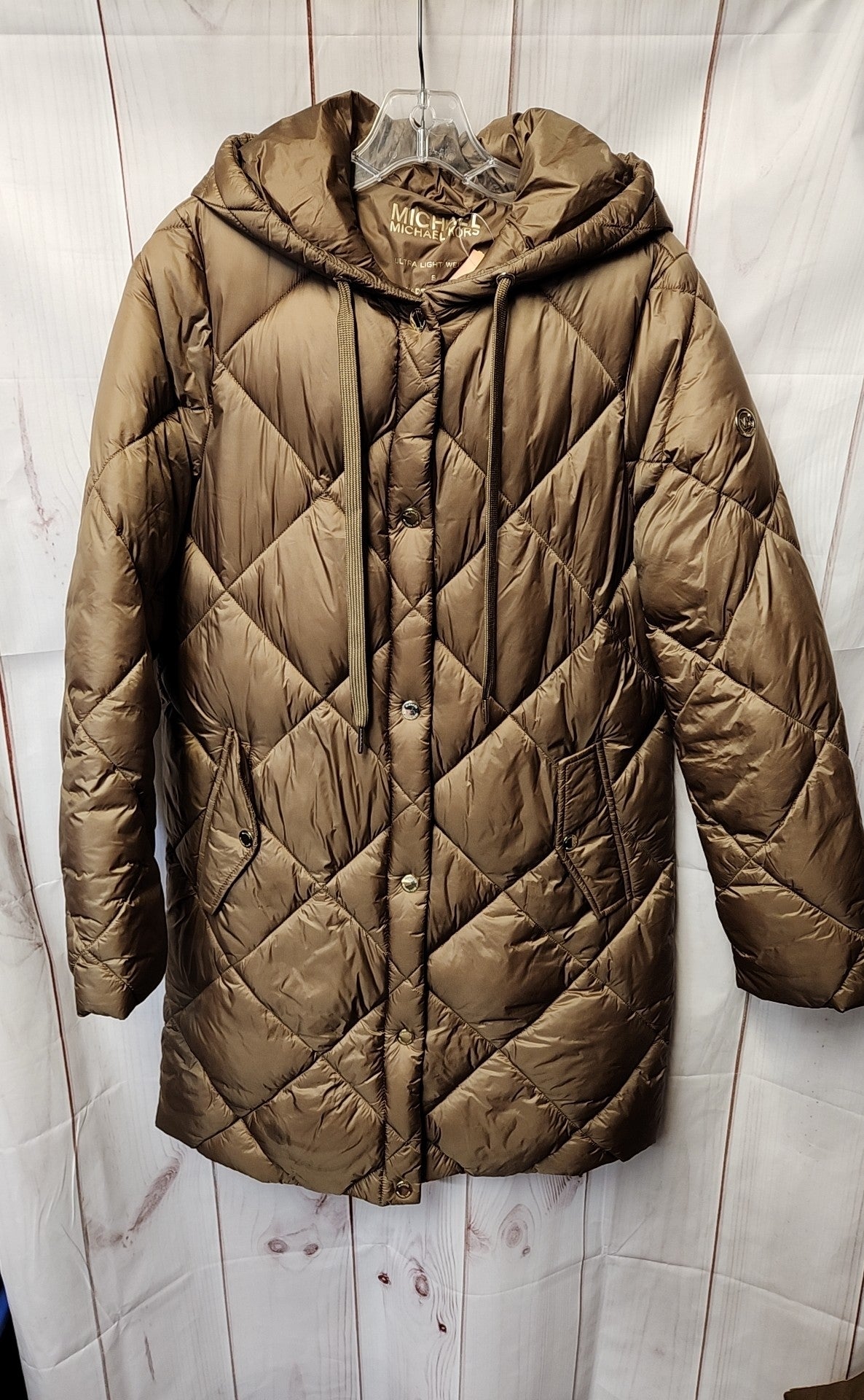 Michael Kors Women's Size S Brown Coat