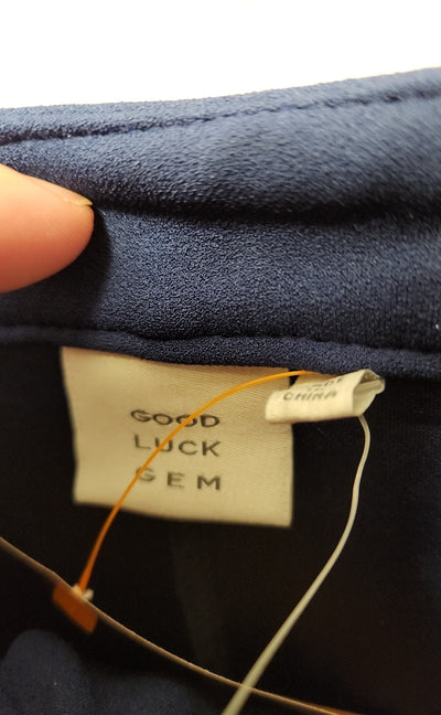 NWT Good Luck Gem Women's Size M Navy Pants