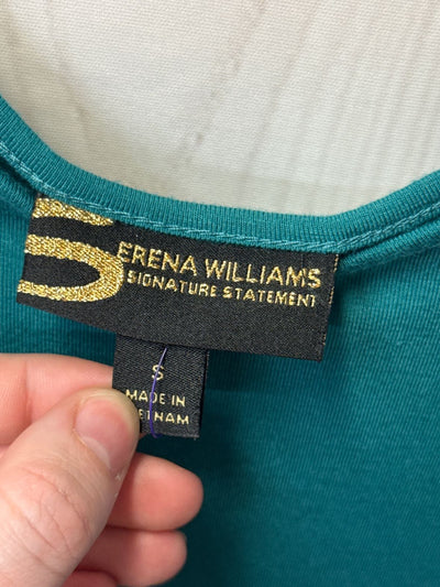 Serena Williams Women's Size S Green Sleeveless Top