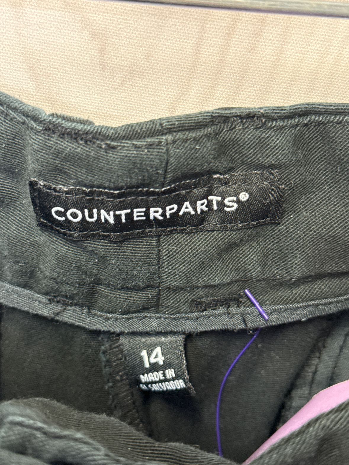 Counterparts Women's Size 14 Black Shorts